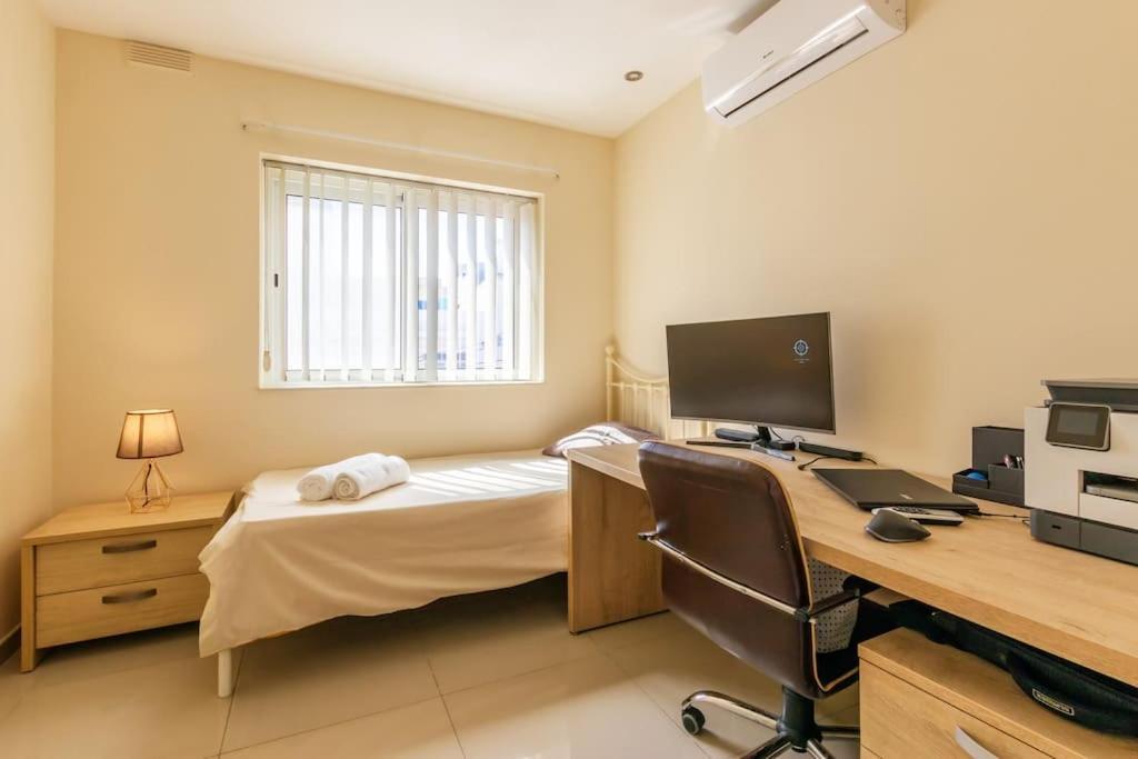Modern 3 Bedroom Apartment Close To Paceville And Beach Is-Swieqi Exterior foto